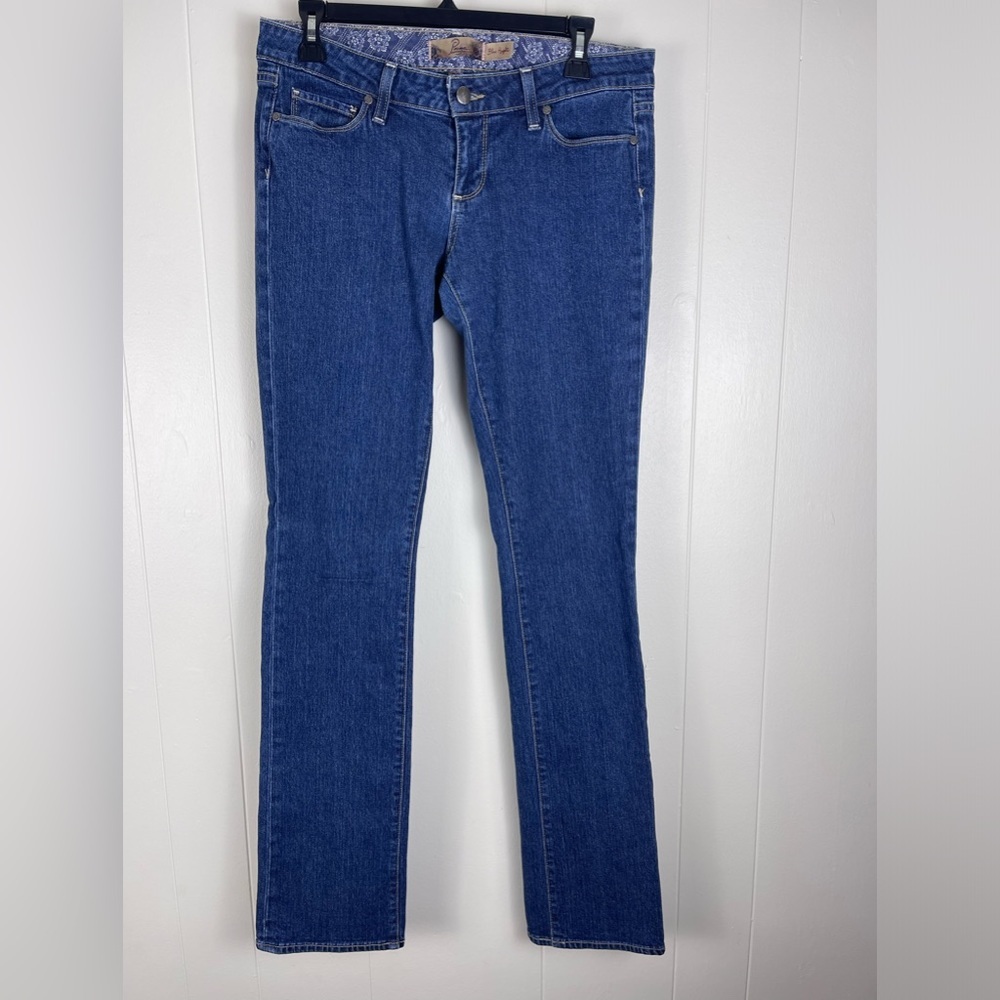 Paige Blue Heights Skinny Jeans Size 29